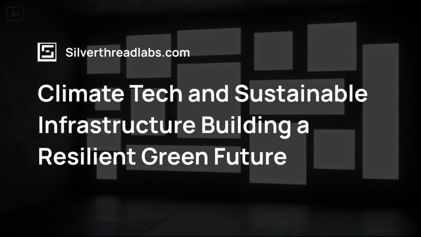 Climate Tech and Sustainable Infrastructure: Building a Resilient Green Future