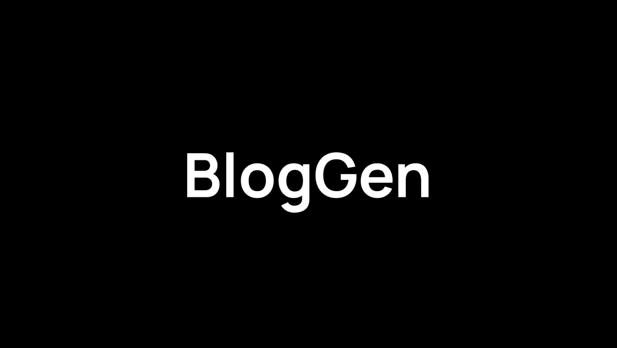 BlogGen